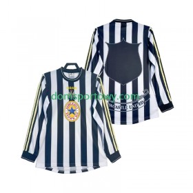Koszulka Newcastle United 1999 Retro Domowe Koszulki Piłkarskie 1997 Długi Rękaw